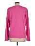 Victoria Holley 100% Polyester Pink Long Sleeve Blouse Size L - photo 2