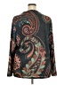 Unbranded Paisley Brown Long Sleeve Blouse Size 3X (4XL) - photo 2