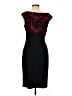 Connected Apparel 100% Polyester Black Cocktail Dress Size 8 - photo 2