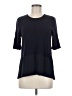 Ann Taylor Black Short Sleeve Top Size M - photo 1