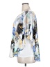 JM Collection 100% Polyester Blue 3/4 Sleeve Blouse Size 2X - photo 5