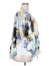 JM Collection 100% Polyester Blue 3/4 Sleeve Blouse Size 2X - photo 4
