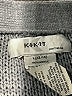 K.I.K.I.T 100% Acrylic Gray Cardigan Size 12 - photo 7