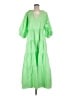 Zara Green Casual Dress Size M - photo 1
