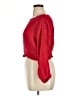 Venus 100% Polyester Red Long Sleeve Blouse Size XL - photo 5