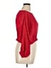 Venus 100% Polyester Red Long Sleeve Blouse Size XL - photo 4