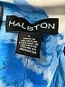 Halston Print Blue Casual Dress Size 8 - photo 7