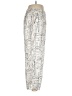 Cynthia Rowley Print Ivory Casual Pants Size M - photo 4