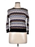 Alfred Dunner Chevron-herringbone Blue Pullover Sweater Size XL - photo 1