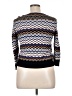 Alfred Dunner Chevron-herringbone Blue Pullover Sweater Size XL - photo 2