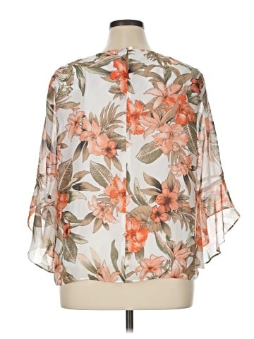 Kasper 3/4 Sleeve Blouse (view 2)