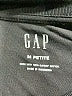 Gap 100% Supima Cotton Black Long Sleeve Top Size Med Petite - photo 7
