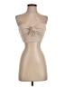 Shein Tan Sleeveless Top Size 2 - photo 1