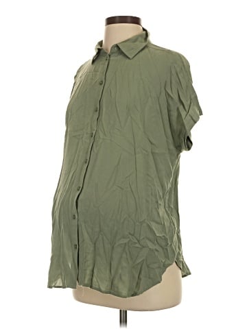 H&M Mama Short Sleeve Blouse (view 1)