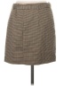 MNG Houndstooth Brown Casual Skirt Size S - photo 2