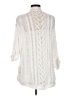 Moth 100% Cotton White Cardigan Size M - photo 2