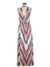 Trixxi Chevron-herringbone Pink Casual Dress Size M - photo 2
