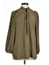 Elan 100% Polyester Green Long Sleeve Blouse Size L - photo 1
