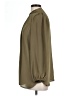 Elan 100% Polyester Green Long Sleeve Blouse Size L - photo 5