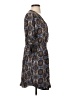 Daniel Rainn 100% Rayon Paisley Blue Casual Dress Size S - photo 4