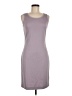 St. John Solid Gray Casual Dress Size 6 - photo 1