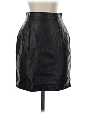 Byrnes & Baker Leather Skirt (view 1)