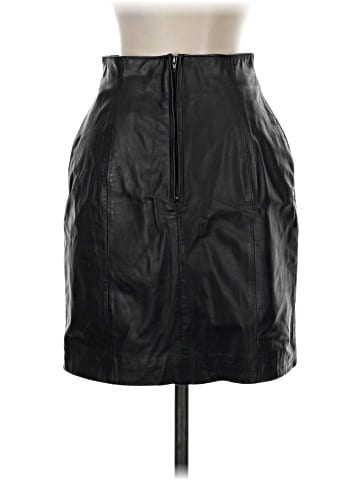 Byrnes & Baker Leather Skirt (view 2)