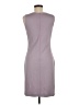 St. John Solid Gray Casual Dress Size 6 - photo 2