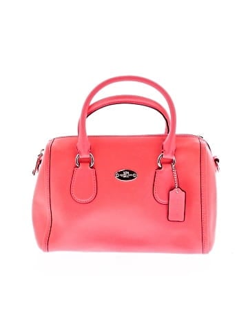 Coach Leather Satchel (view 1)