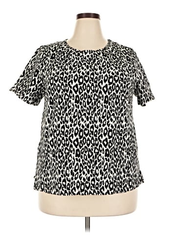 Eri + Ali Short Sleeve Blouse (view 1)