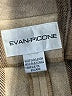 Evan Picone Plaid Brown Coat Size S - photo 6