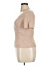 STAUD Tan Short Sleeve Top Size XL - photo 5