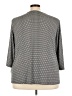 Tahari Gray 3/4 Sleeve Top Size 3X - photo 2