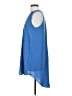 Lush 100% Polyester Solid Blue Casual Dress Size XS - photo 5