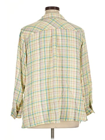 Joan Rivers 3/4 Sleeve Button-Down Shirt (view 2)