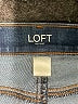 Ann Taylor LOFT Outlet Solid Blue Jeans Size 14 - photo 4