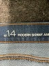 Ann Taylor LOFT Outlet Solid Blue Jeans Size 14 - photo 5
