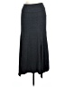 S-Twelve Solid Gray Casual Skirt Size 12 - photo 1