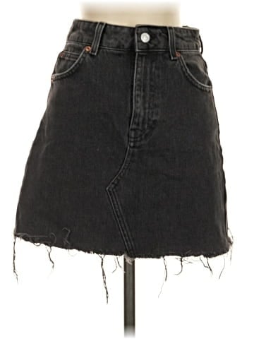 Topshop Denim Skirt (view 1)