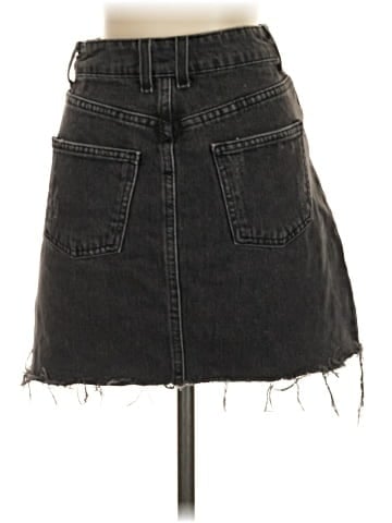 Topshop Denim Skirt (view 2)
