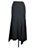 S-Twelve Solid Gray Casual Skirt Size 12 - photo 2