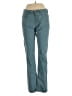 Calvin Klein Chevron-herringbone Teal Blue Jeans Size 29 waist - photo 1