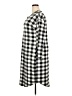 32 Degrees Checkered-gingham Black Casual Dress Size XXL - photo 5