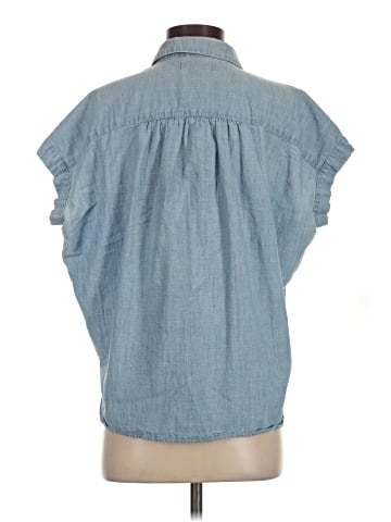 Madewell Sleeveless Button-Down Shirt (view 2)