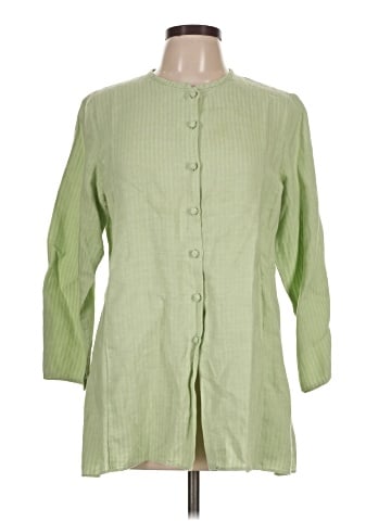 Eileen Fisher 3/4 Sleeve Button-Down Shirt (view 1)