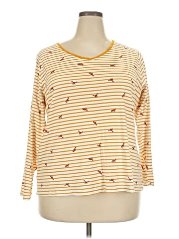 Croft & Barrow 3/4 Sleeve T-Shirt (view 1)