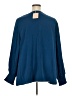 BLOOMCHIC Blue 3/4 Sleeve Blouse Size 22 - 24 - photo 2