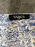 Varga 100% Rayon Blue 3/4 Sleeve Top Size M - photo 7
