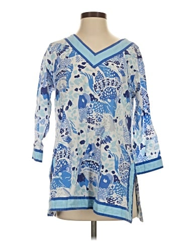 Gretchen Scott Designs 3/4 Sleeve Blouse (view 1)
