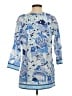 Gretchen Scott Designs Paisley Blue 3/4 Sleeve Blouse Size S - photo 2